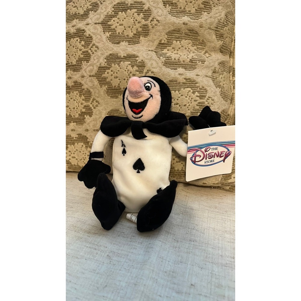 Vintage Disney Alice in Wonderland Black Card Plush - Picture 1 of 2